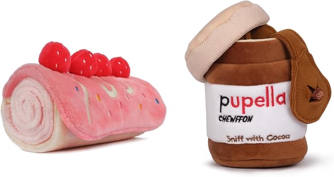 CHEWFFON Enrichment Puzzle Toys, Interactive Dog Toys for Boredom & Stimulation, Slow Feeding Crinkle Gifts, Hide & Seek Snuffle Toys for Small, Medium & Large Dogs