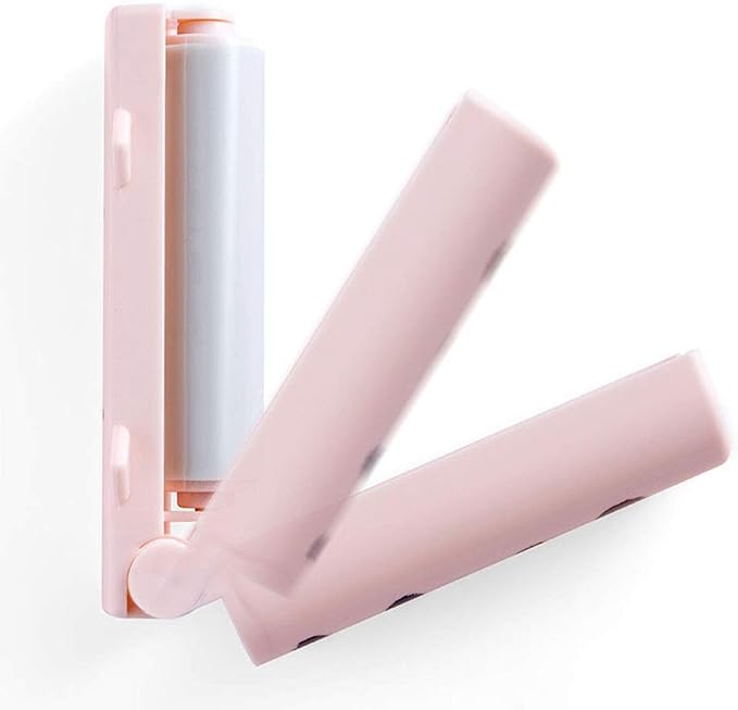 Portable Lint Remover Reusable Clothes Cleaner Pet Hair Sticky Roller Brush Fabric Shaver(OneColor)