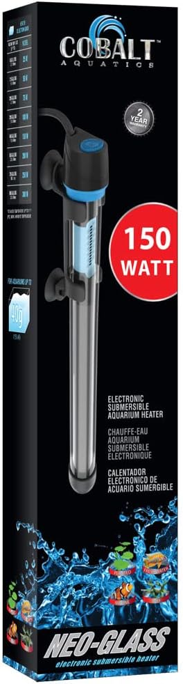 Cobalt Aquatics Neo-Glass Aquarium Heater 150w