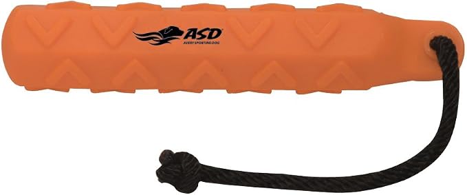 Avery ASD 2" HexaBumper Hunting Sporting Gun Dog Game Retriever Dummy | Water & Upland Mark Training Retrieval Tool | Hexagonal, Floating Design, Easy-Grip Texture, Throw Rope, Pro Pack (02720)
