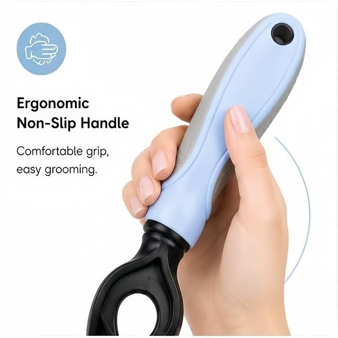 Dog Brushes Double Sided Pet Grooming Brush, 2026 New Hurtless Shedding Dematting Undercoat Rake for Dogs and Cats, Upgrade Matt Remover Detangler for Long Thick Haired Pets (1)