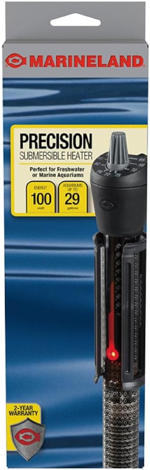 Marineland Precision Heater for Saltwater or Freshwater Aquariums