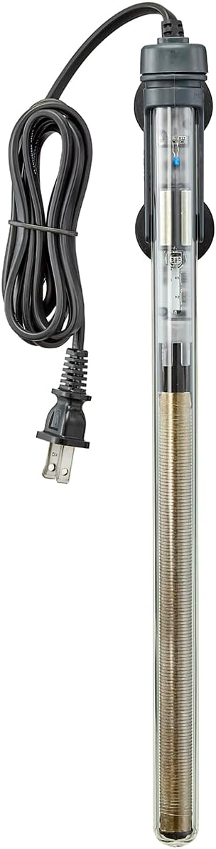 AquaReady 300w Preset Aquarium Heater - Submersible Fish Tank Heater for Freshwater & Saltwater Aquariums, Reliable & Energy Efficient, Compact Design for 65-90 Gallon Tanks
