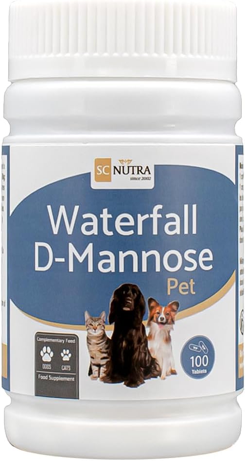 D-Mannose Pet Tablets for Cats & Dogs by SC Nutra