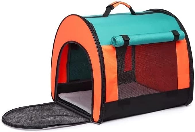 OLOTU Pet Backpack Collapsible Cat Carrier, Soft Side Pet Carrier for Cats Dogs and Small Animals, Portable Cat Backpack Carrier 42 * 42 * 46CM Spacious