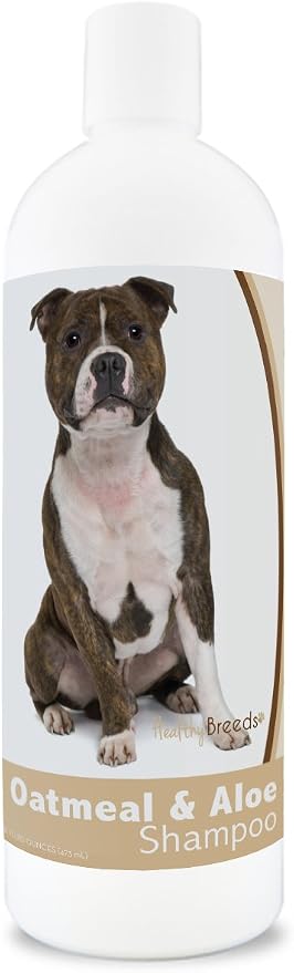 Healthy Breeds Staffordshire Bull Terrier Oatmeal Shampoo with Aloe 16 oz