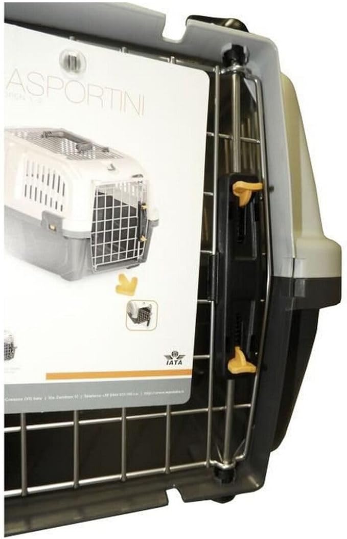 Aimé Skudo Transport Box in Plastic for Dog/Cat, 55 x 36 x 35 cm, 1.64 kg