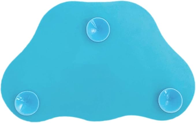 PetDreamHouse PAW 2-in-1 Slow Feeder Interactive Bowl and Removable Lick Mat Pad for Dogs, Puppies or Cats Plate Food Treats Controls Fast Eating Anti Bloating - Blue