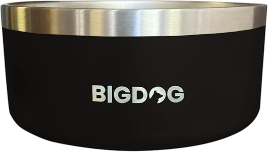 Black Bigdog Dog Bowl