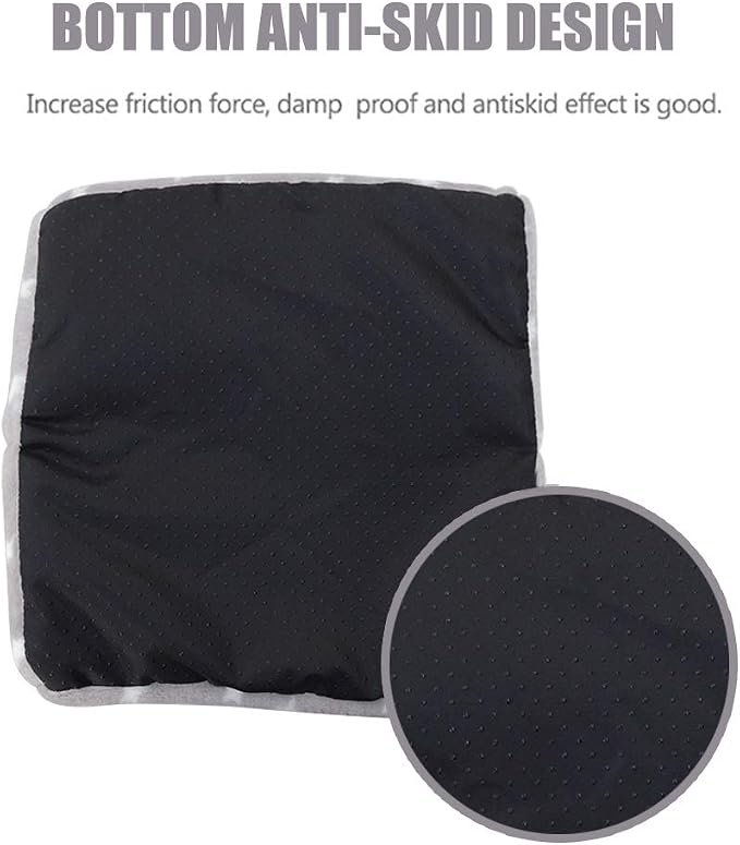 HOMEYA Small Animal Pet Bed, Sleeping House Habitat Nest for Guinea Pig Hamster Hedgehog Rat Chinchilla Hideout Bedding Snuggle Sack Cuddle Cup Cage Accessories with Removable Washable Mat- XL(Grey)