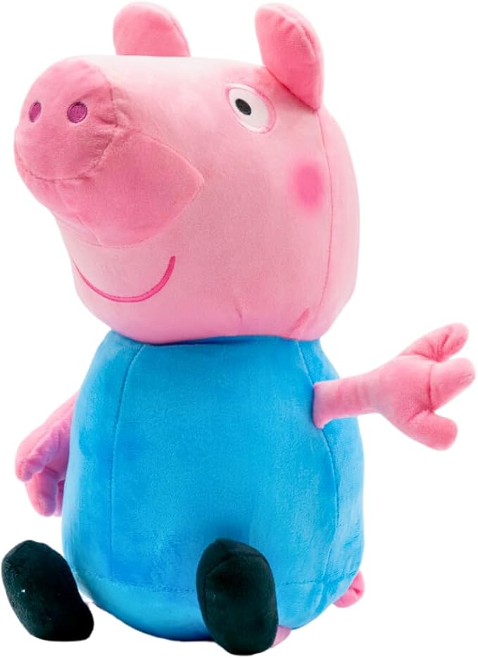 Peppa Pig George Kids Bedding Super Soft Plush Cuddle Pillow Buddy, (Officially Licensed Product) By Franco
