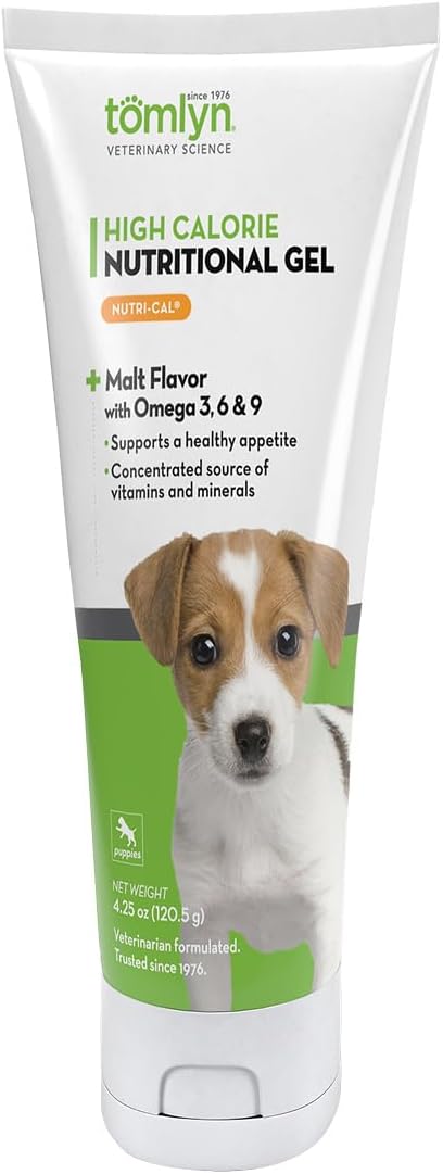 Tomlyn High Calorie Nutritional Gel for Puppies, (Nutri-Cal) 4.25 oz
