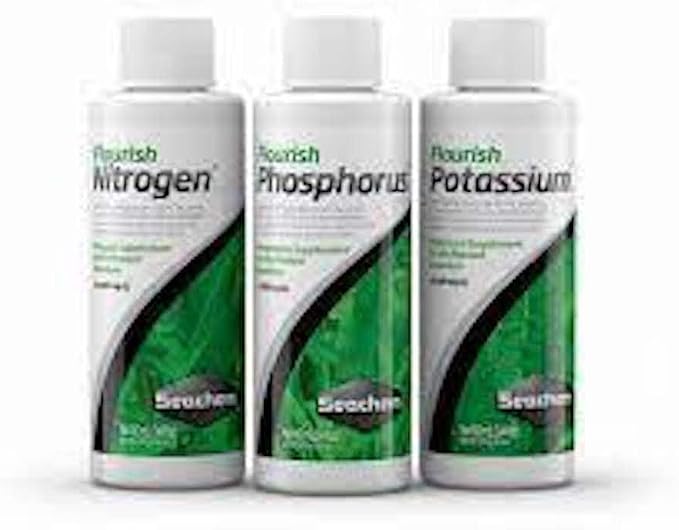 Seachem Plant Pack Enhancers, NPK (Box of 3 different 100ml Items)