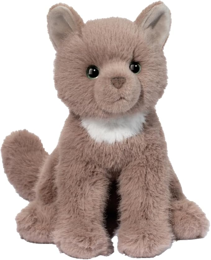 Soft Plush Kneadie Cat 9" by Douglas