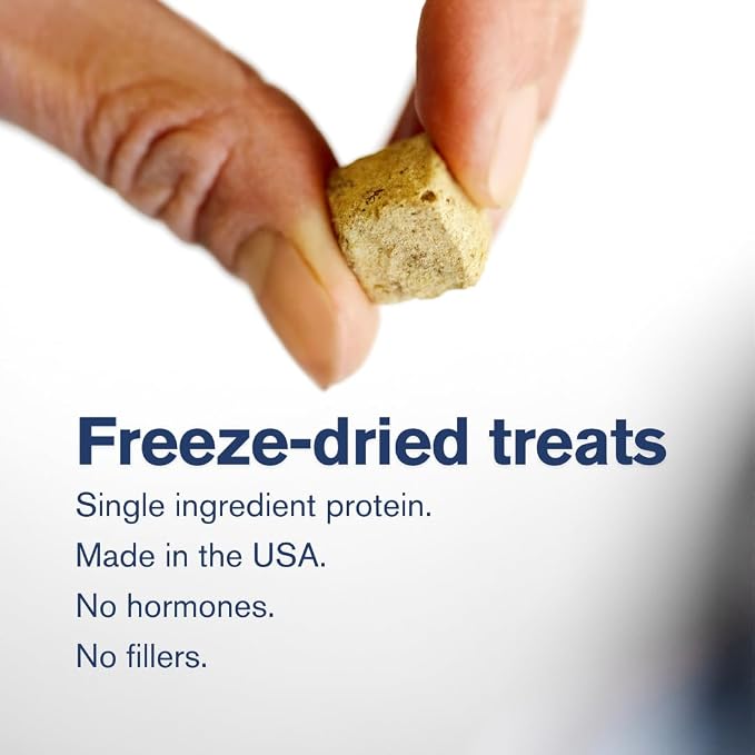 Piper Loop | Lil Biscuit Training Bribes | Pocket-Size Refillable Tin | Freeze-Dried | ~20 Treats | 100% Beef | 0.5 oz