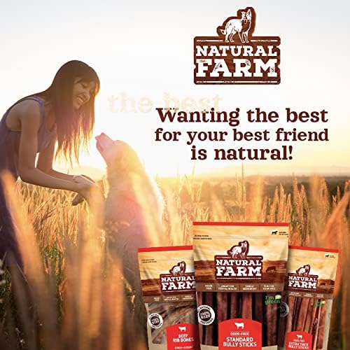 Natural Farm Nail-Free Chicken Feet for Dogs (20 Count), Single Ingredient Crunchy Dog Treats, High Protein, Low Calorie, Natural Joint & Dental Support, Great for Small, Medium, Large Breeds