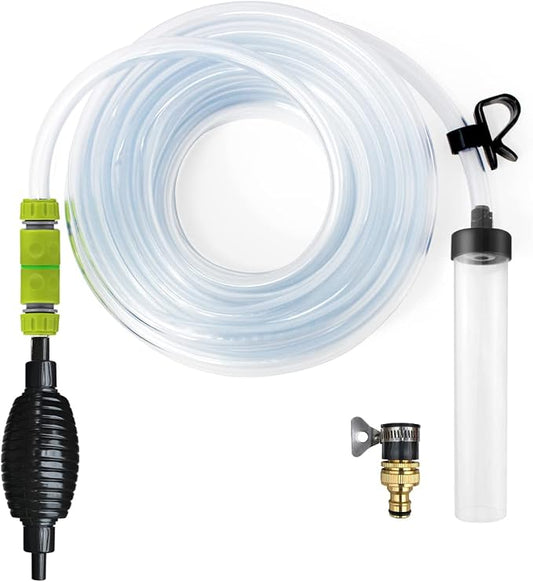 Laifoo 50ft Aquarium Water Changer Gravel & Sand Cleaner Fish Tank Siphon Cleaning Tools