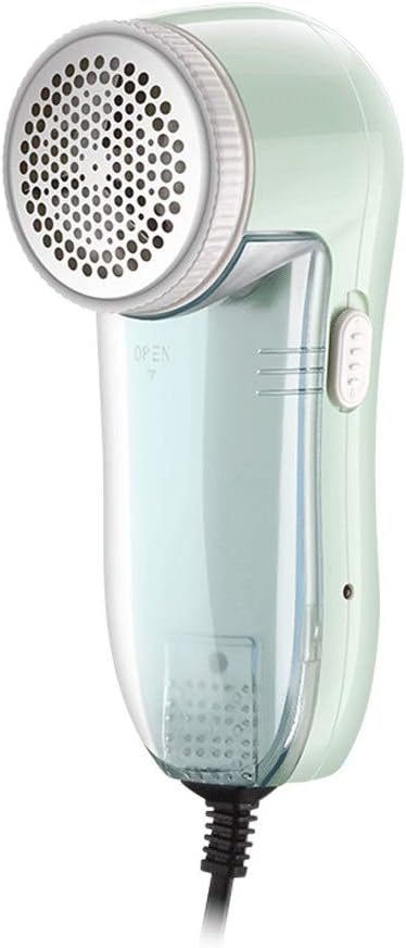 Fabric Shaver Safely Removes Fuzz, Pilling - Quick and Easy-to-use Catcher with Large Shaving Removable Bin