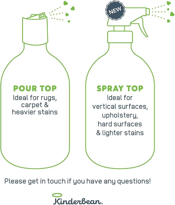 No-Stress Mess Eraser – Dog & Cat Urine Stain & Odor Remover, 24 oz, Enzyme Bio-Active Cleaner for Carpet, Upholstery & Car Seats, Helps Remove Pet Smell from Home & Car, Grapefruit & Tea Tree
