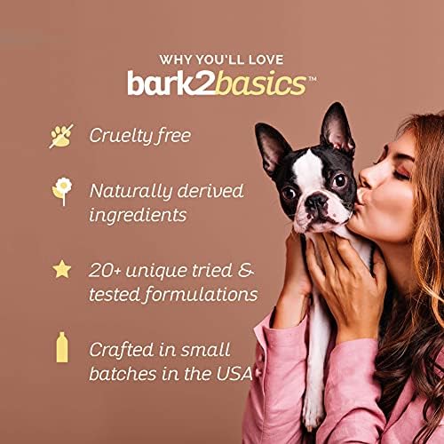 Bark2Basics Oatmeal Shampoo and Conditioner Bundle | Crafted with Colloidal Oatmeal, All Natural Ingredients