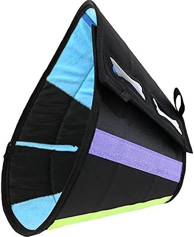 KVP Calmer Pet Recovery Collar, L Size Fits 13" to 17" Neck/10" Depth