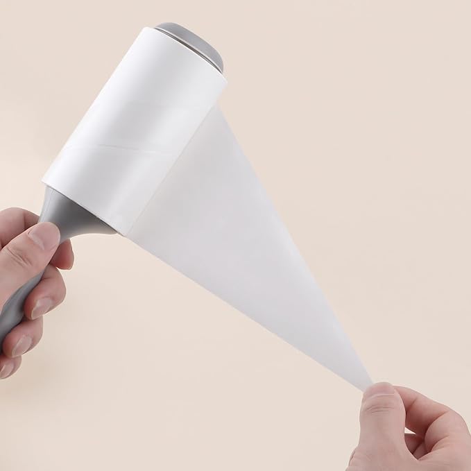 4 inch Lint Roller Refills for Scotch Brite Lint Roller Replacement Refills for Pet Hair Extra Sticky Everyday Clean Lint Remover Refills 6 Pack 60 Sheets per Roll Total 360 Sheets