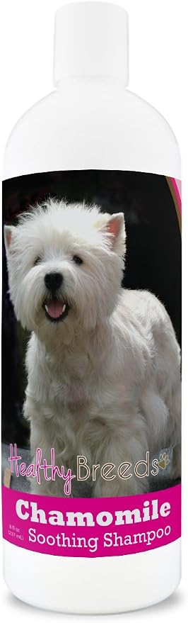 Healthy Breeds West Highland White Terrier Chamomile Soothing Dog Shampoo 8 oz