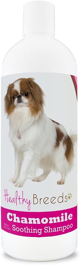Healthy Breeds Japanese Chin Chamomile Soothing Dog Shampoo 8 oz