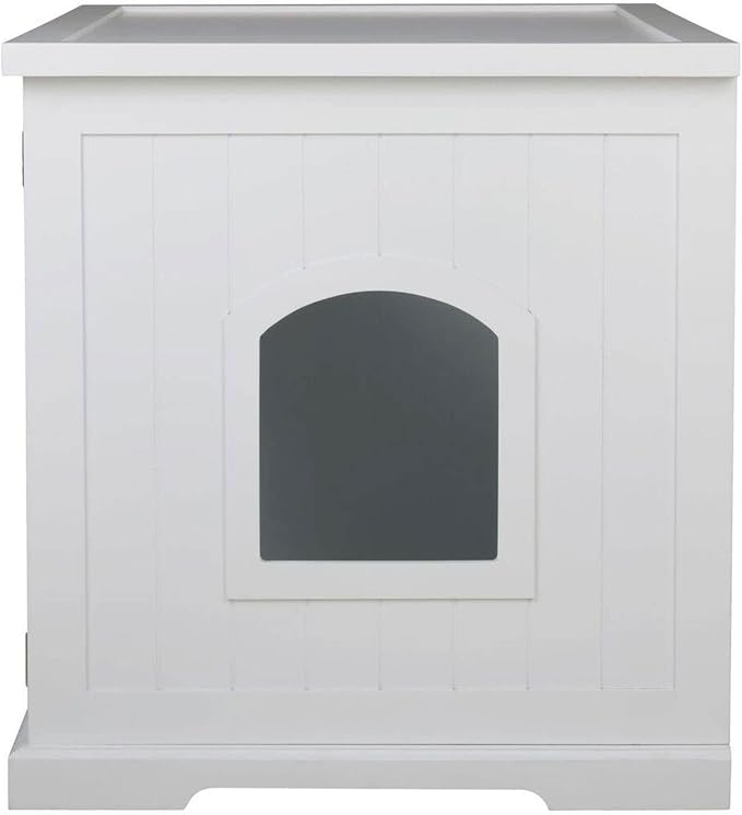 Merry Products Cat Washroom Bench, White