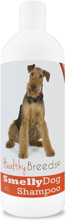 Healthy Breeds Airedale Terrier Smelly Dog Baking Soda Shampoo 8 oz
