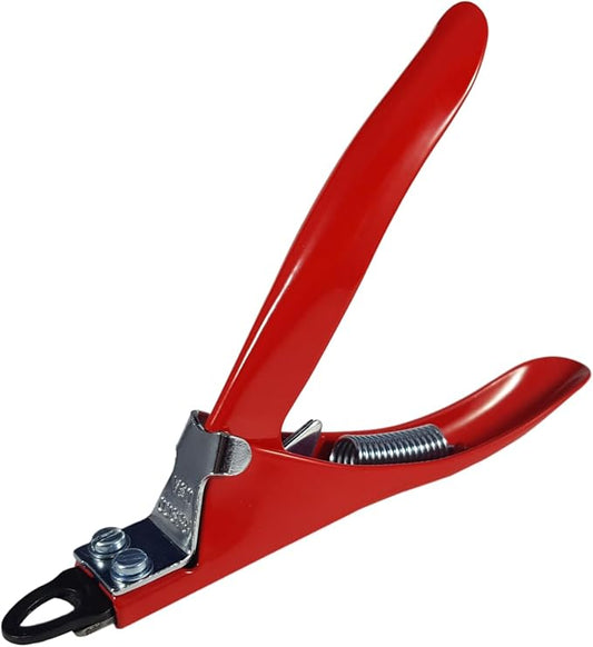 Resco Original Cat Nail Clippers – USA-Made Professional Feline Claw Trimmer, Heavy Duty Steel – Red