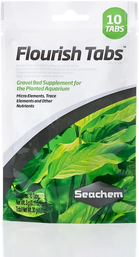 Seachem Flourish Excel 500 ml and Seachem Flourish Tabs Growth Supplement - Aquatic Plant Stimulant 10 ct Bundle