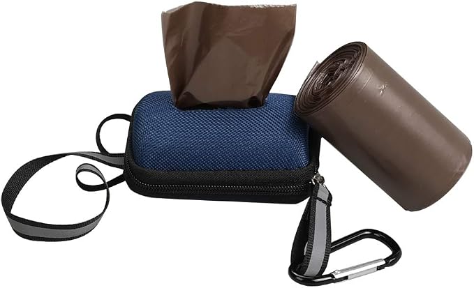Morcte 40 Rolls, 1400 Strong Poop Bags, Dog Waste Bags with Dispenser, Brown
