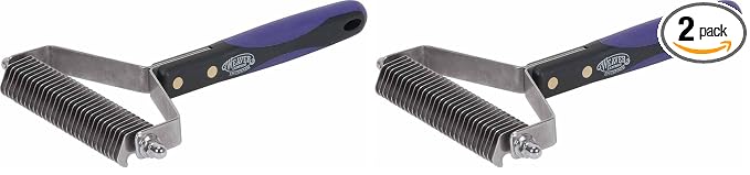Weaver Leather Livestock Shedding Comb, 69-6012 (Pack of 2)