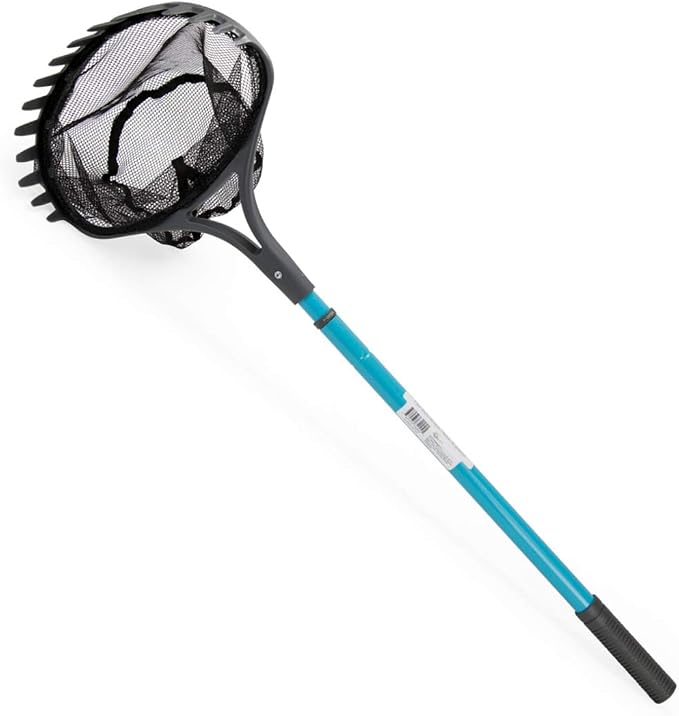 Aquascape Pond Shark Net, Skimming, Maintenance and Water Garden Tool, Extends 60-inch | 74004