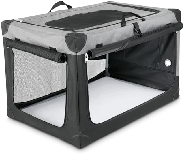 EveryYay by Petco Going Places Stow & Go Portable Canvas Dog Crate 36" L X 24" W X 23" H