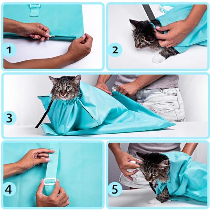PurrFect Pouch The Original AS SEEN ON TV. Comfy Soothing Cat Carrier