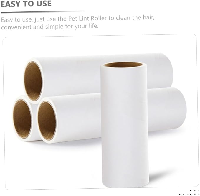GALPADA 2sets Household Lint Remover Multi-Function Pet Hair Roller for Clothing Furniture and Bedding Includes Handle and Dust Cover Portable and Easy to Use