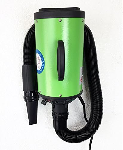 Flying Pig Grooming Flying One Wall Mount Grooming Dryer Kit (Green)