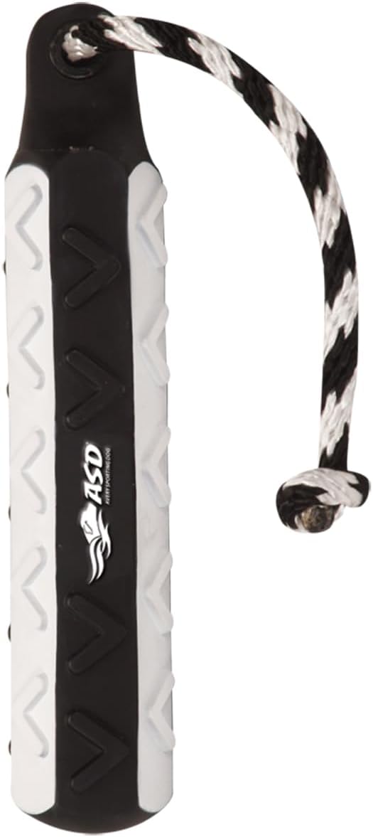 Avery ASD 2" HexaBumper Hunting Sporting Gun Dog Game Retriever Dummy | Water & Upland Mark Training Retrieval Tool | Hexagonal, Floating Design, Easy-Grip Texture, Throw Rope, Flasher (02706)