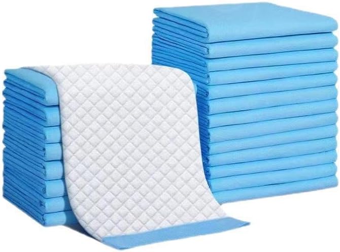 Puppy Training Pads 28x34 Inches (50 Count Pack) Super Absorbent Leak Proof Pee Pads for Dogs & Puppies