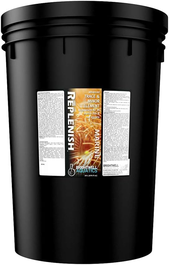 Brightwell Aquatics Replenish Trace Element Supplement for Reef Tanks, 20L