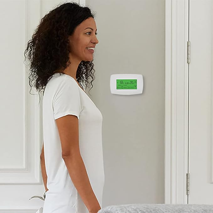 Honeywell Home RTH7600D 7-Day Programmable Touchscreen Thermostat, White