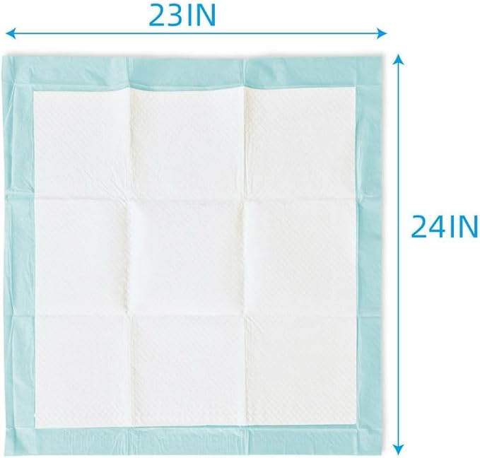 Member Mark Multipurpose Dog Absorbent Pads, 120 Count – 23" x 24", Quick-Dry, Odor Control, Leak-Proof Liner, Built-in Attractant