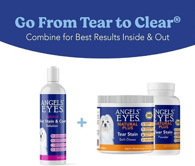 Angels' Eyes Tear Stain Solution 8oz Dog