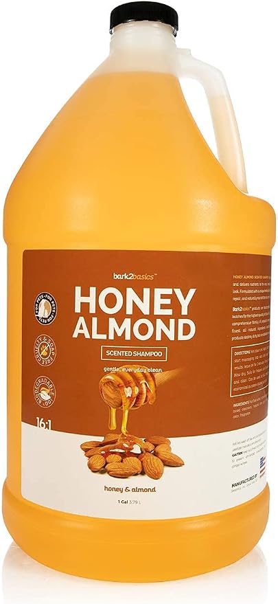 Bark2Basics Wild Berry Dog Shampoo and Honey & Almond Dog Shampoo Bundle | Unique Herbal Blends, Naturally Derived Ingredients, Sensitive, Gentle, Soothes Dry and Irritated Pet Skin