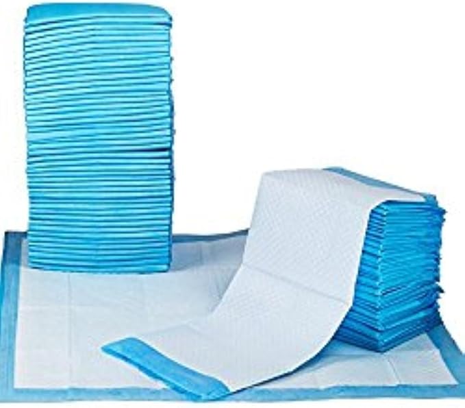 100ct XL 30x30 Quilted Advanced Formula 5-Layer Puppy Dog PoopPee Pads, Max Absorbent-up to 8 Hours Super Polymer Gel, Baking Soda Professional Grade