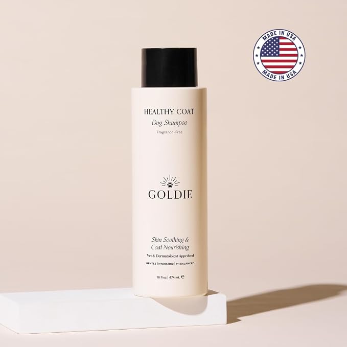 Hypoallergenic Dog Shampoo for Sensitive Skin & Puppies – Colloidal Oatmeal, Aloe Vera, Manuka Honey & Hyaluronic Acid, Moisturizing Itchy Skin Relief, Hydrating Coat Care, Deodorizing Formula, 16 oz