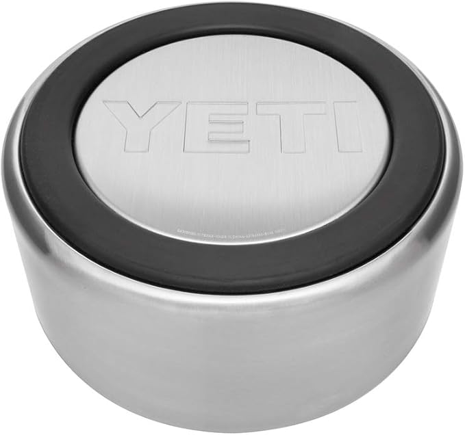 YETI Boomer 8, Stainless Steel, Non-Slip Dog Bowl, Holds 64 Ounces