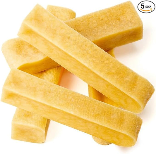 Eli Himalayan Dog Chew – 100% Natural, Long-Lasting Chews for Dogs up to 11 lbs, Protein-Rich, Gluten Free, Grain Free, Lactose Free, Safe & Healthy Dental Treats – Size Small, 5 Pack